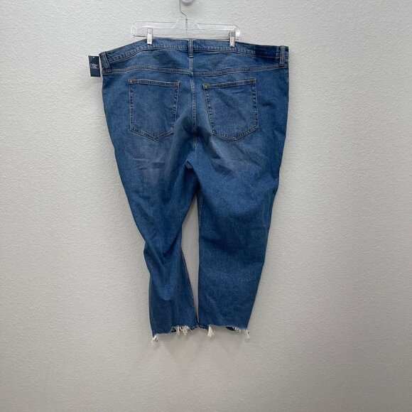 Abercrombie & Fitch Curve Love Ankle Straight Ultra High Rise Jeans Womens 37 - Picture 6 of 6